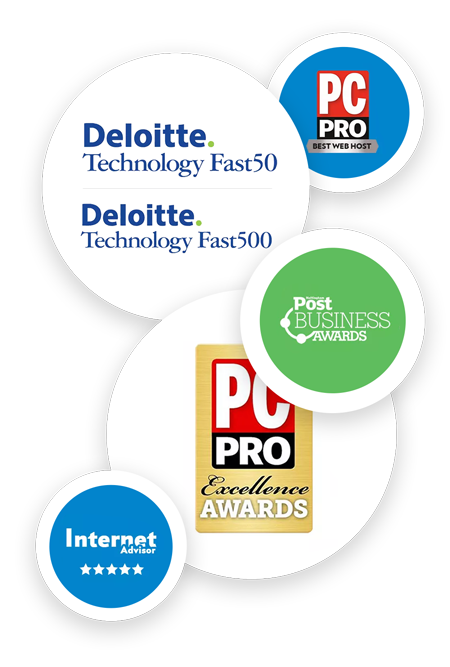 Previous Awards showing excellence in the hosting industry for more than 20 years