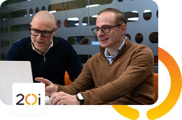Founders of 20i Web Hosting Tim and Jonathan Brealey