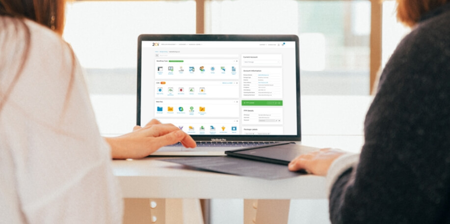 Easy WordPress management with 20i agency hosting