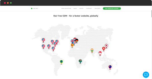 Free 20i CDN for faster site