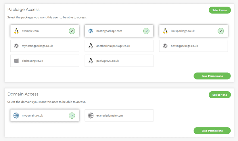 StackCP User Permissions