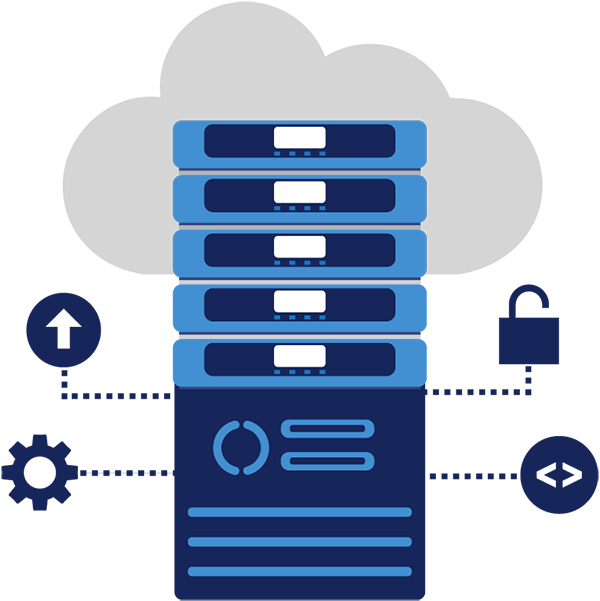 Virtual private server Virtual private server illustration