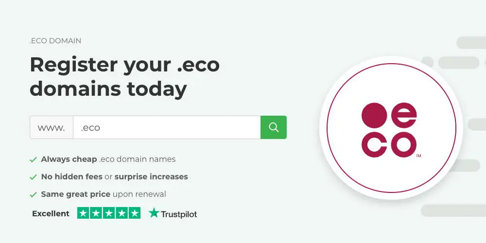 interview with dot eco domain buy eco domain at 20i 