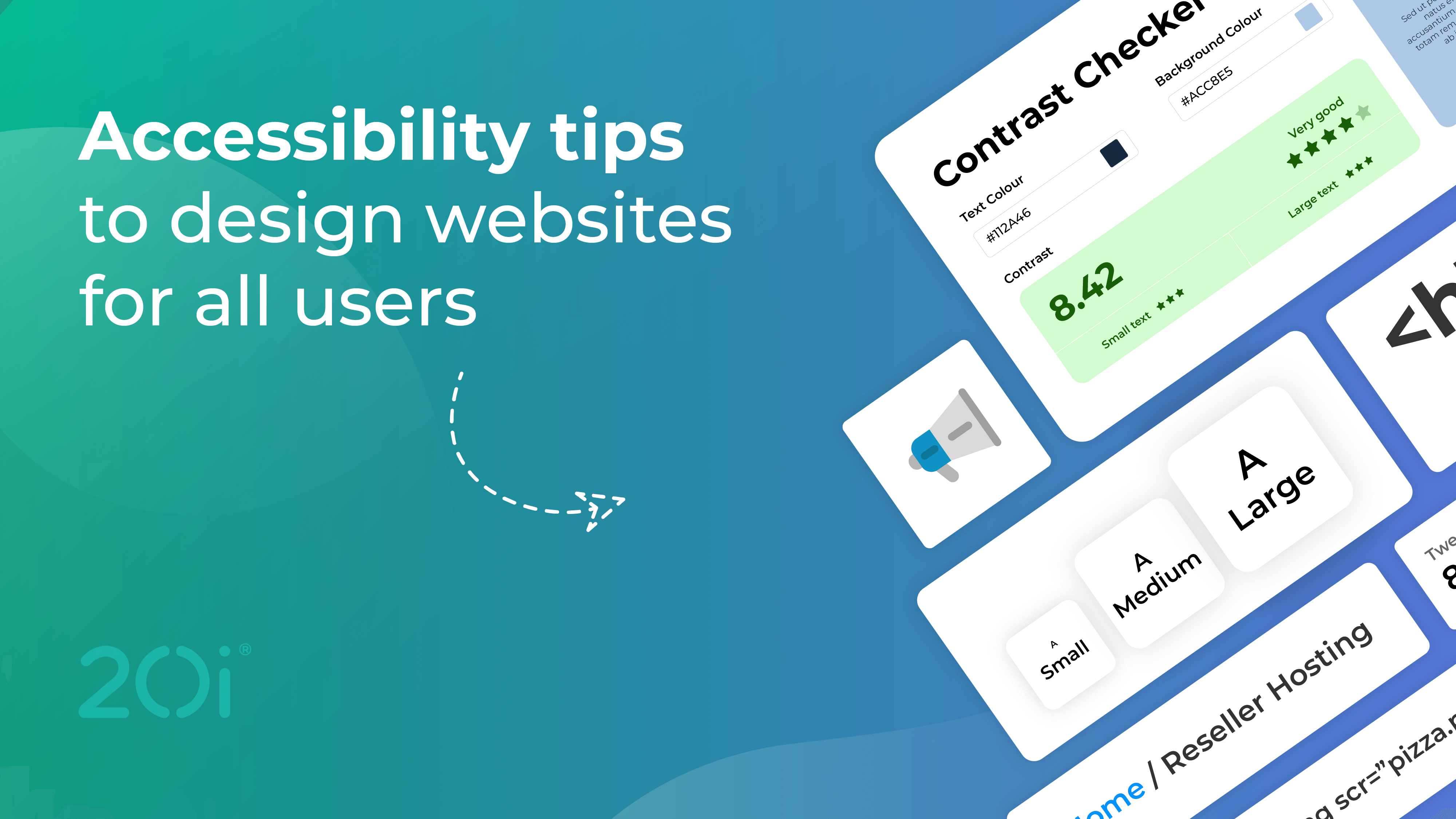 Accessibility tips to design websites for all users.