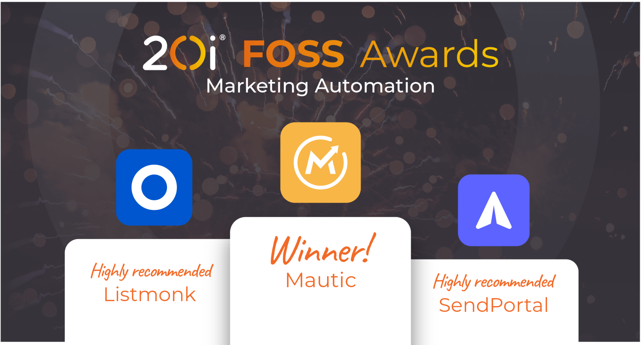20i foss awards winners 2023 - marketing automation category