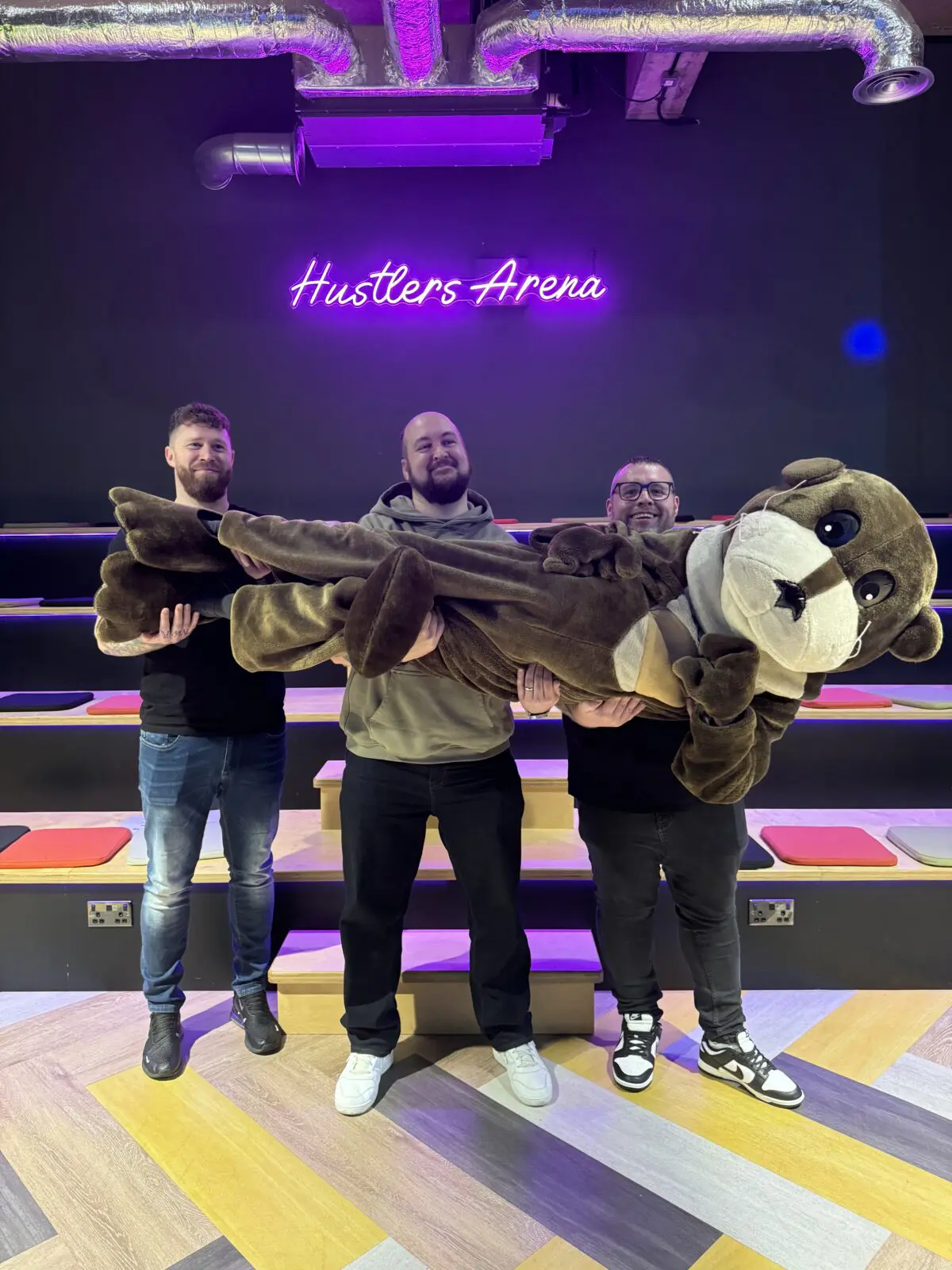 Outrank digital agency team with Ozzy the Otter