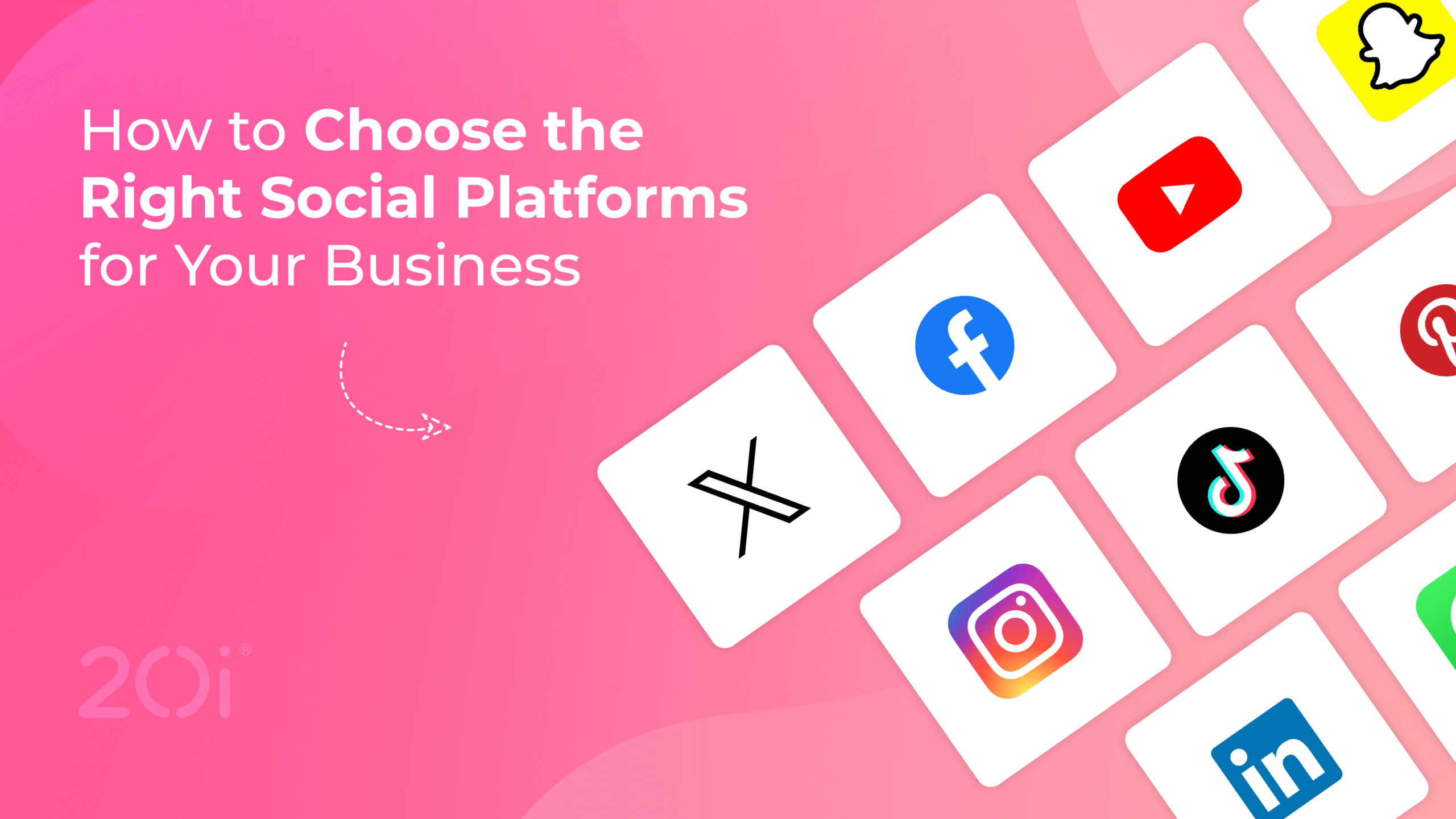 how to choose the right social platforms for your business