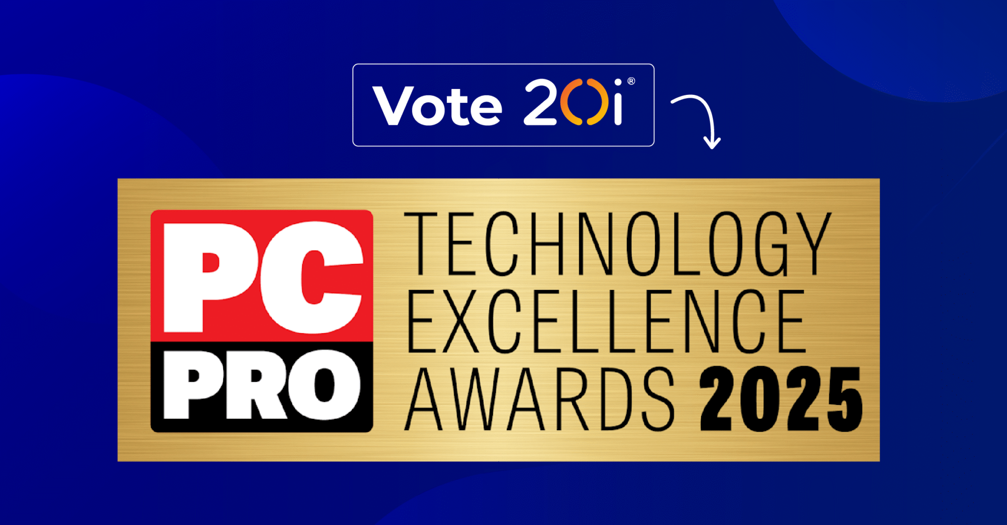 Vote for 20i in the PC Pro awards 2025