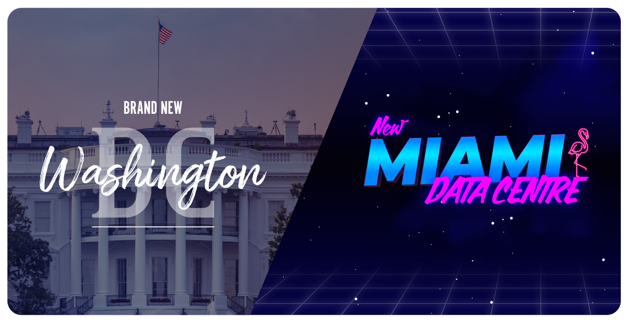 New 20i data centres in Washington DC and Miami