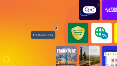 Graphic showing visual snippets of the exciting releases from 20i