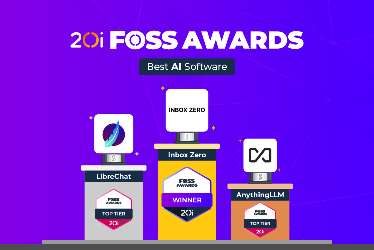 FOSS Awards 2025 Best AI Software