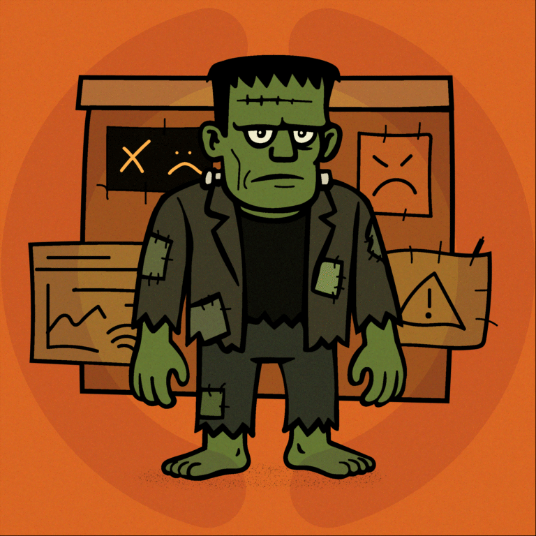 Cute Frankenstein's monster by 20i