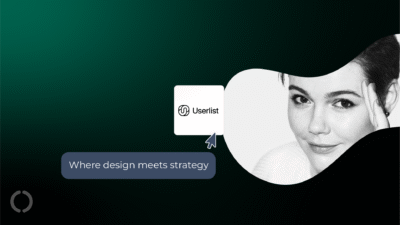 Interview with Jane Portman, Founder of Userlist. Subtitle reads: Where design meets strategy