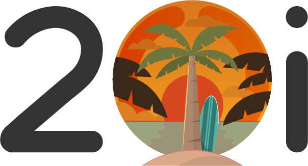 20i's custom summer solstice logo