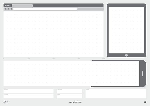 Web designer sketch pad detail