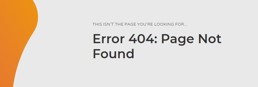 A 404 error page from 20i