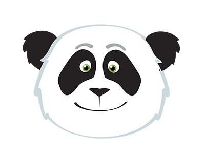 Happy panda