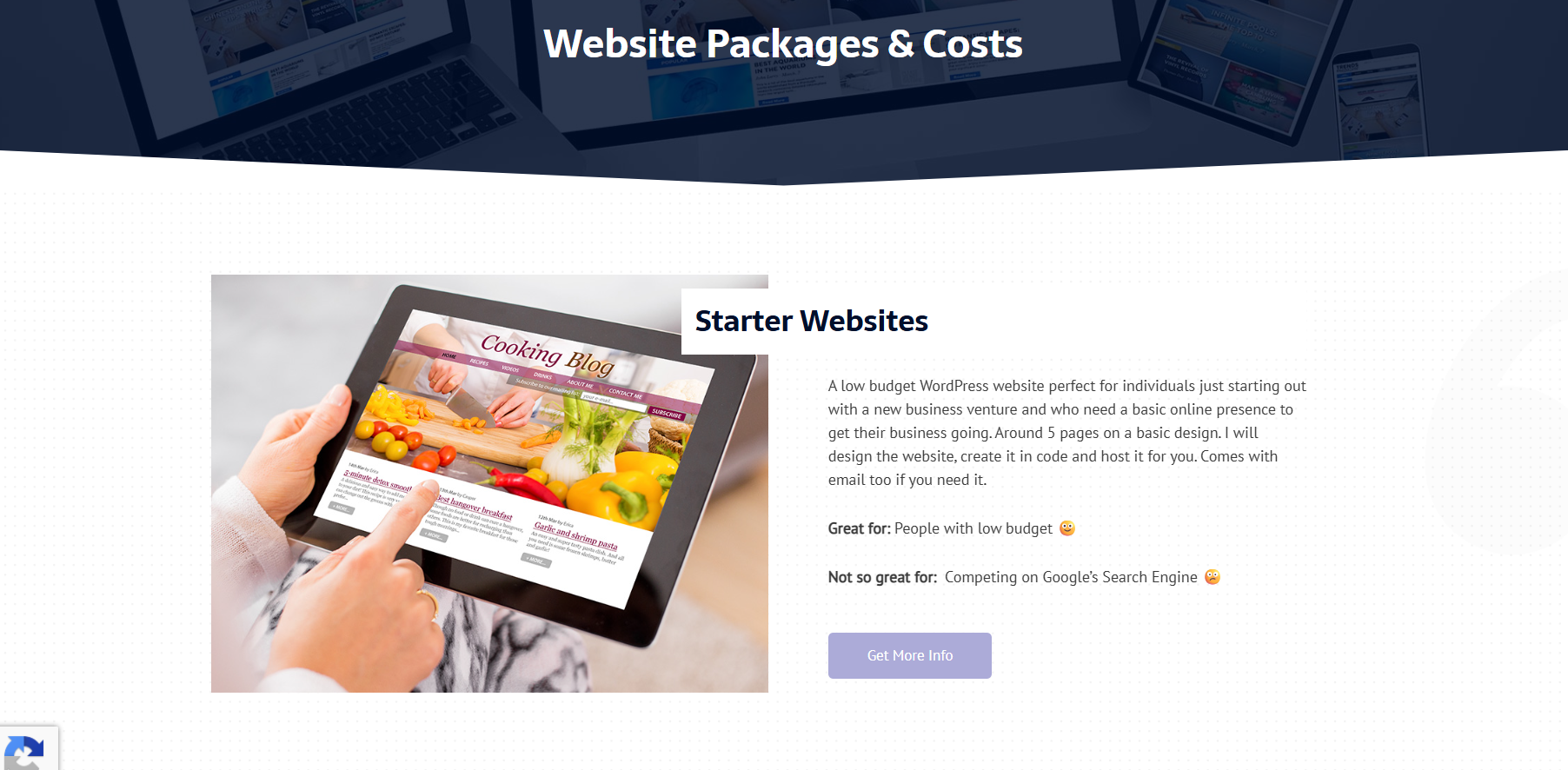 Web Design Sutton Coldfield website packages