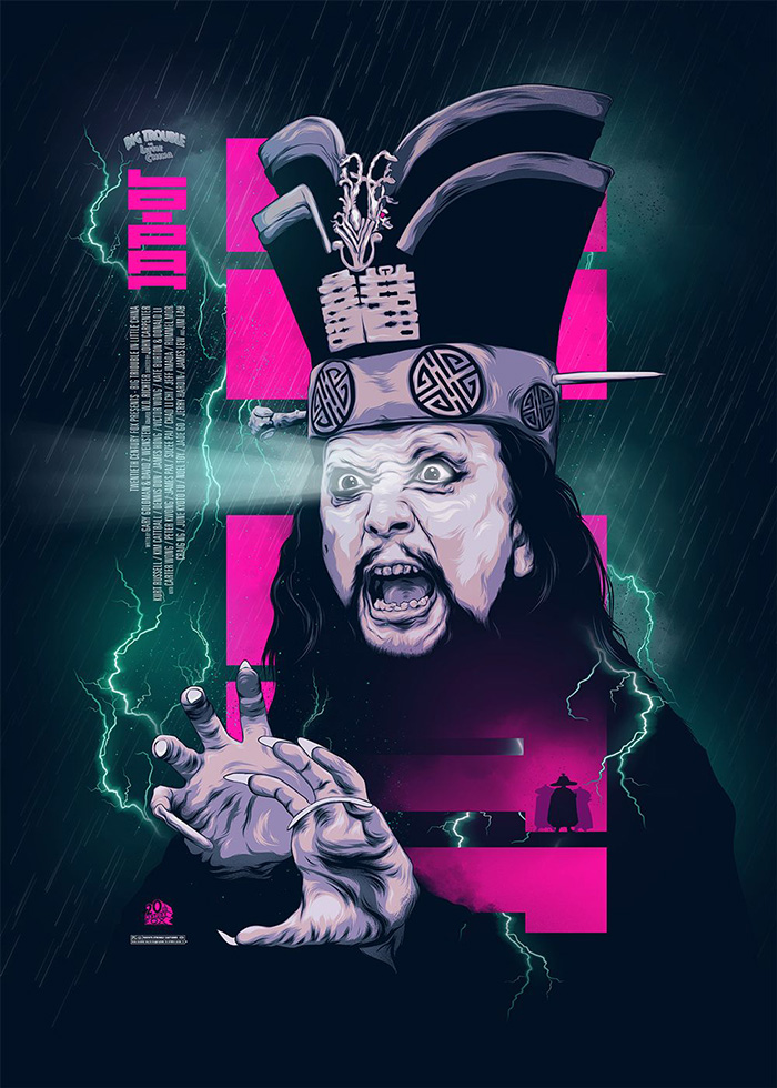 Big Trouble in Little China fan-made film poster