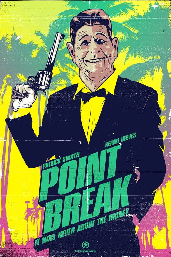 Point Break fan art film poster