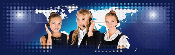 Call centre salespeople