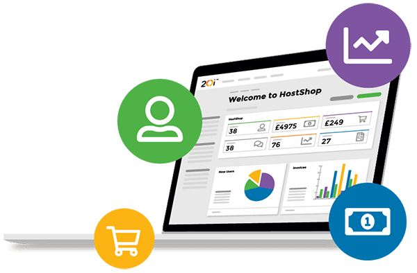 HostShop: the complete billing and communication for web hosting resellers best WHMCS alternative