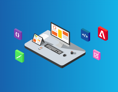 Web designer's desk