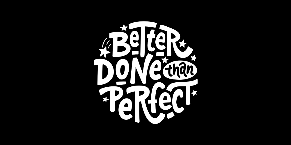 Better Done Than Perfect logo