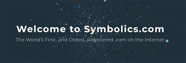 Symbolics.com: the first registered domain.