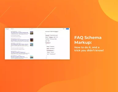 FAQ Schema Markup Header