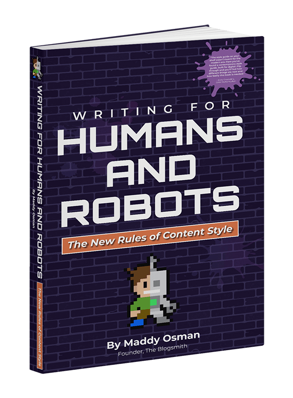 Writing for Humans and Robots book cover
