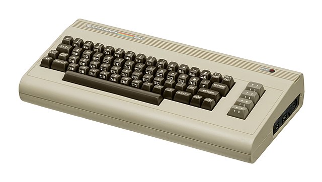 Many people started coding on the Commodore 64.