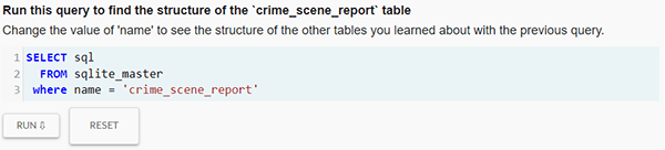 SQL Murder Mystery