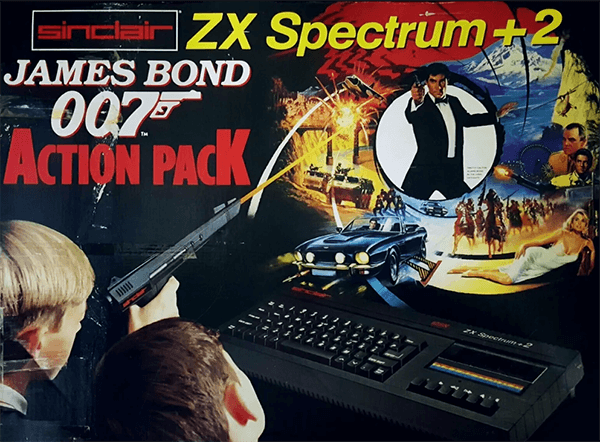 Sinclair ZX Spectrum 2 James Bond 007 Action Pack