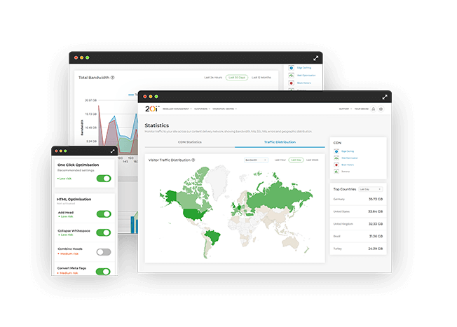 The 20i CDN allows users in Spain to experience fast-loading websites