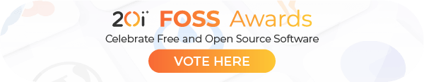 FOSS awards vote button