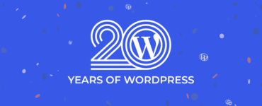 WordPress 20 years