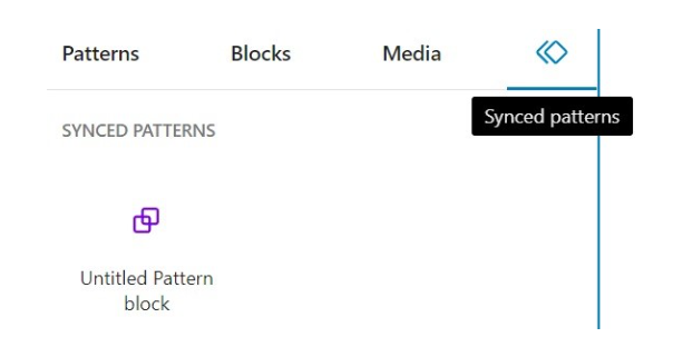 Wordpress 6.3 synced patterns