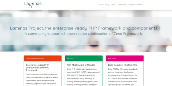 Laminas PHP Framework