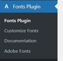 wordpress font plugins