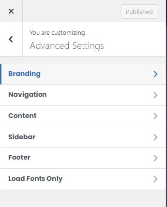 wordpress font plugin settings