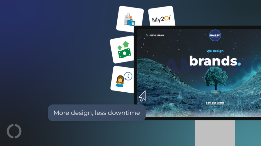 Customer case study ballsy media header image