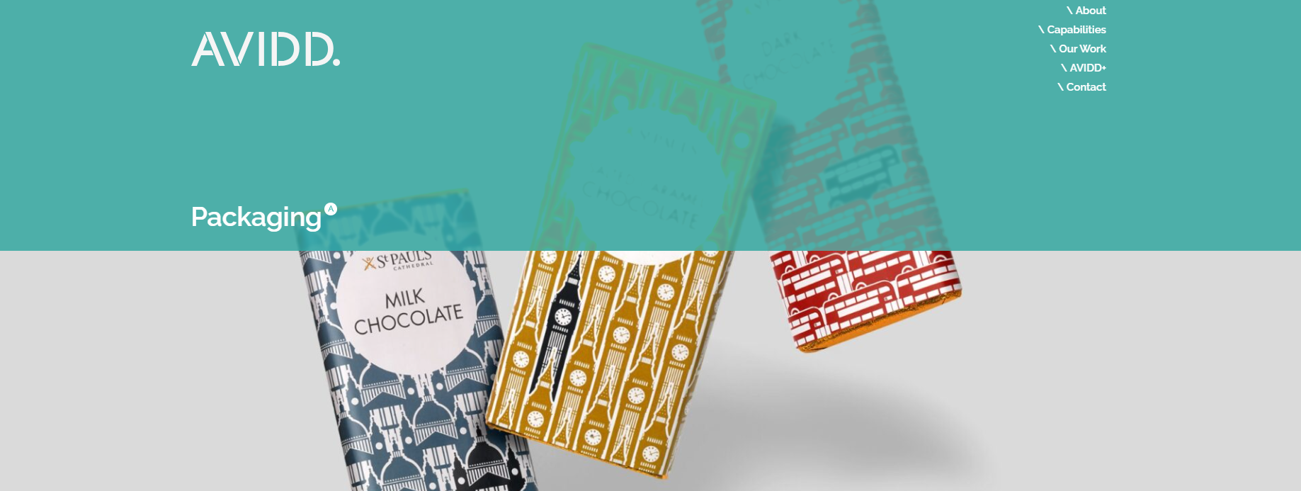 AVIDD Design Packaging chocolate
