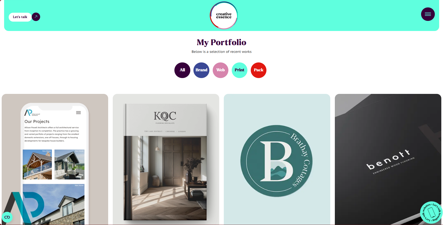 Creative Essence portfolio