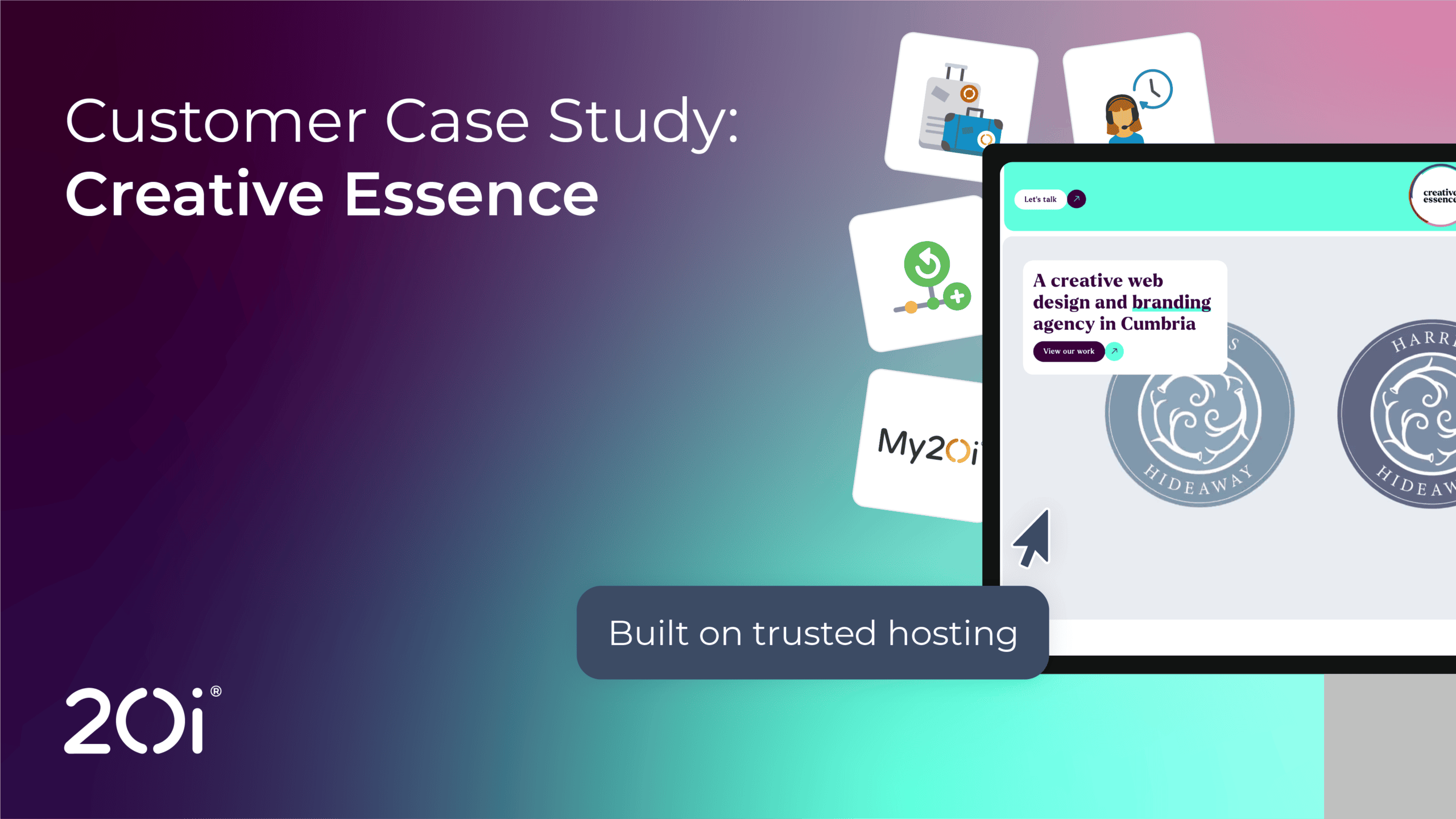 Web Host Case Study - Creative Essence Digital Agency | 20i