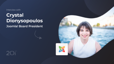 Interview with Joomla President Crystal Dionysopoulos of Joomla