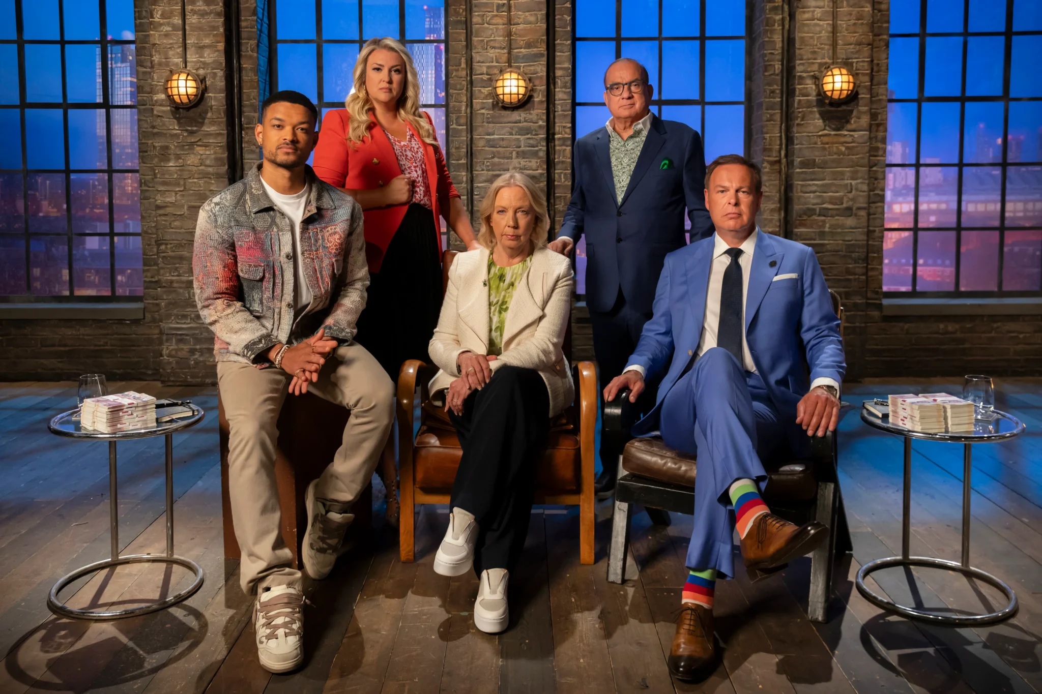 Photo of the 'dragons' of Dragons Den by Simon Pantling