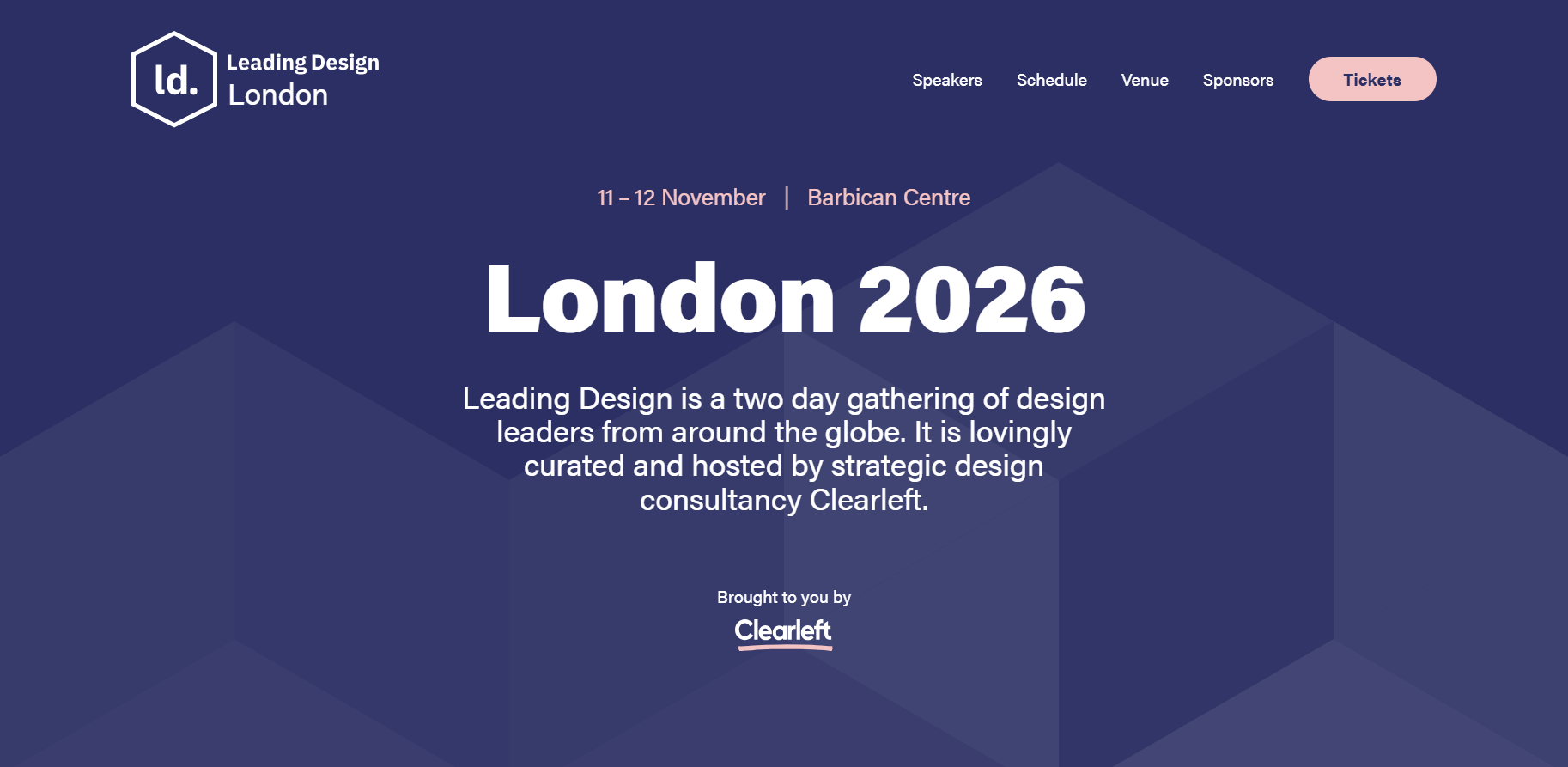 Leading Design London conference