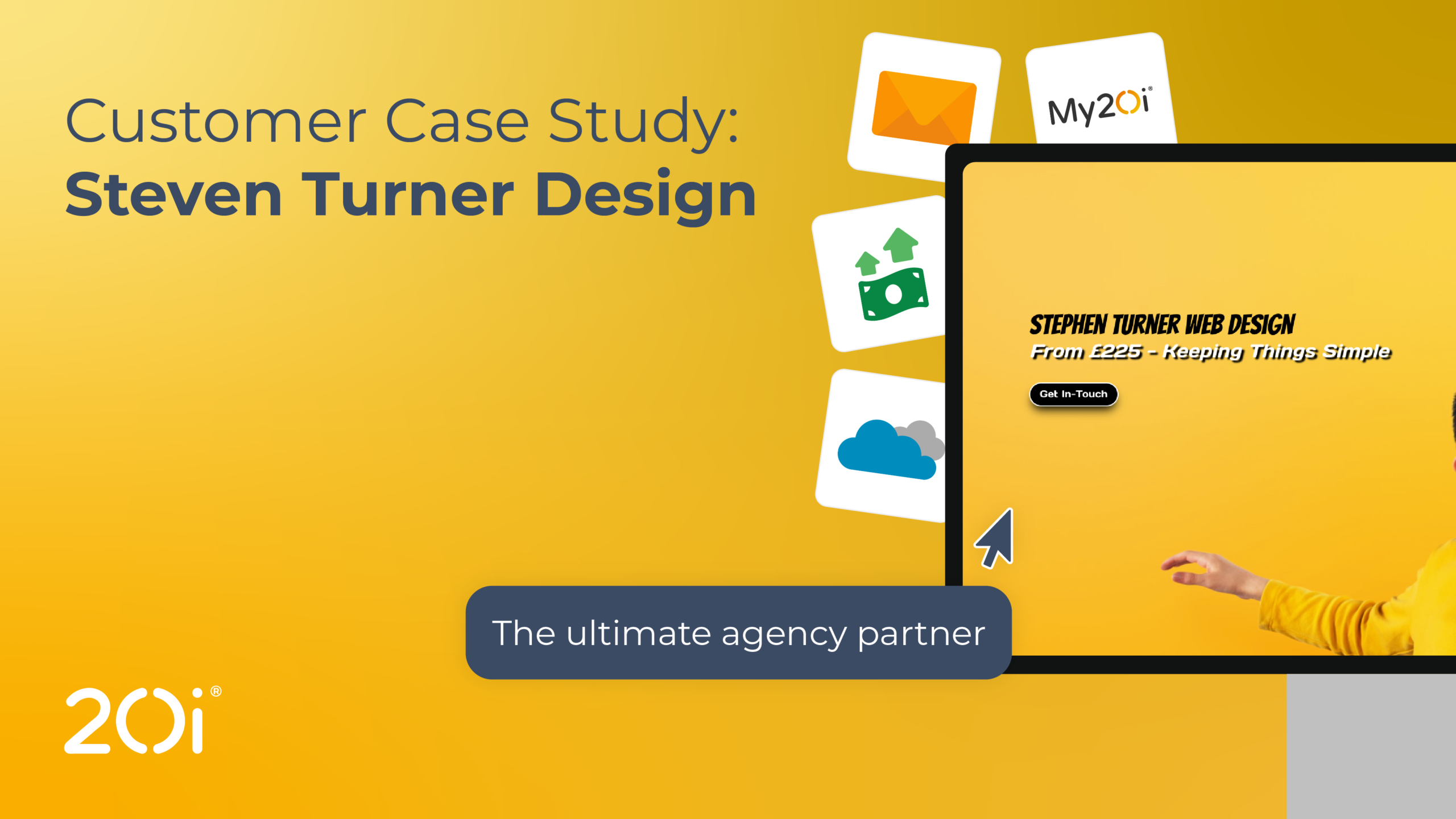 Hosting Study Reseller Hosting Case Study - Stephen Turner Web Design | 20i