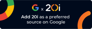 Add 20i as a preferred source on Google